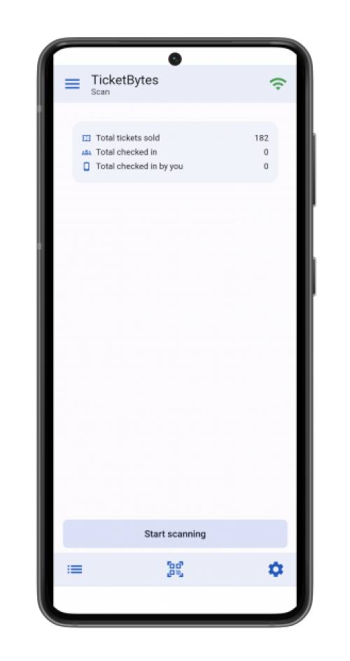 TicketBytes status