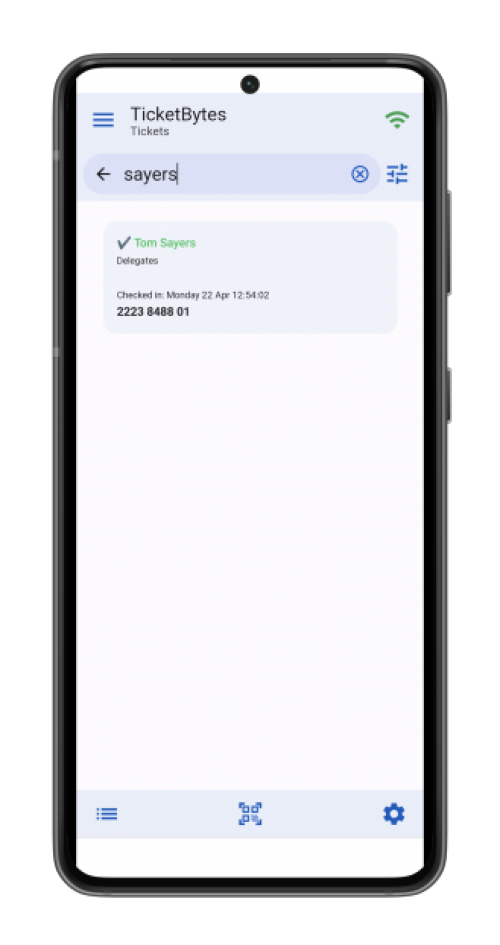 TicketBytes manual